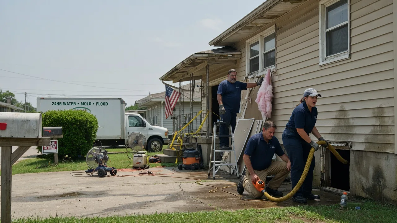 Water Damage Repair in West Liberty, IA near me